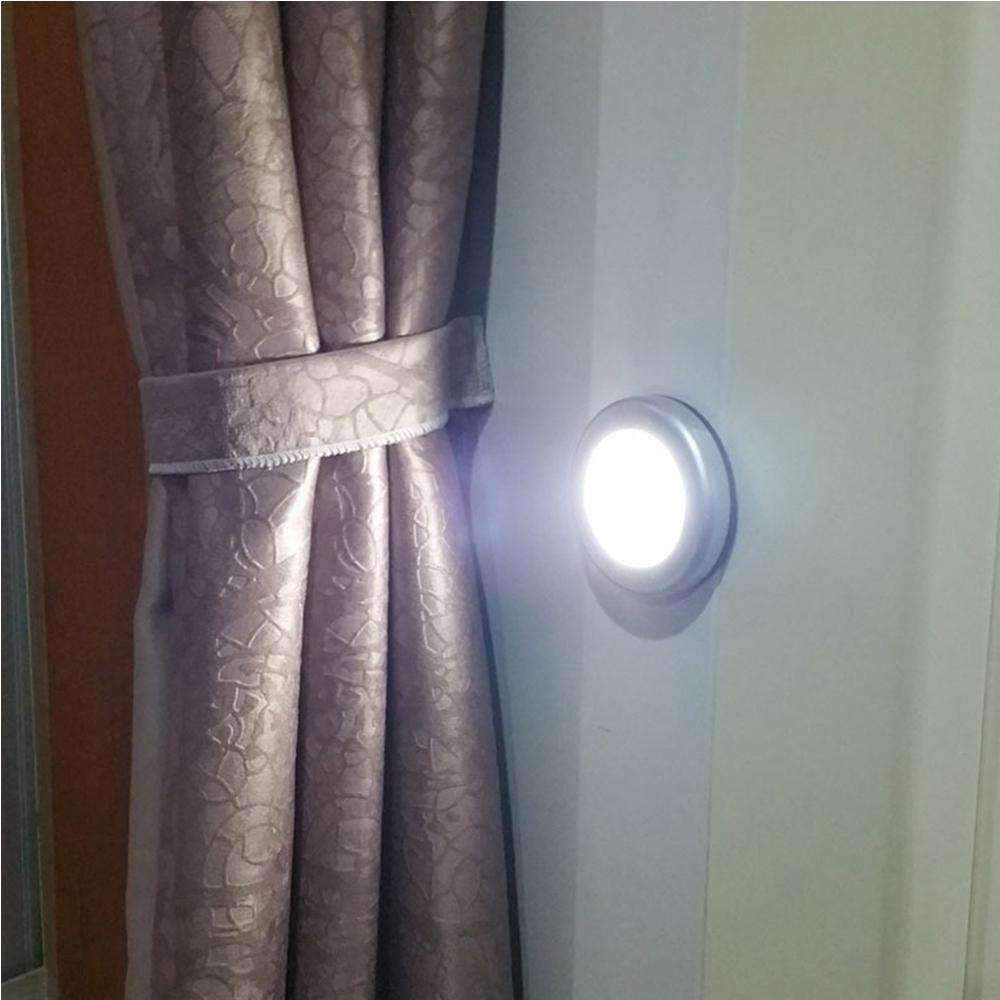 Motion Sensor Light Control White LED Night Light 6 LEDs Mini