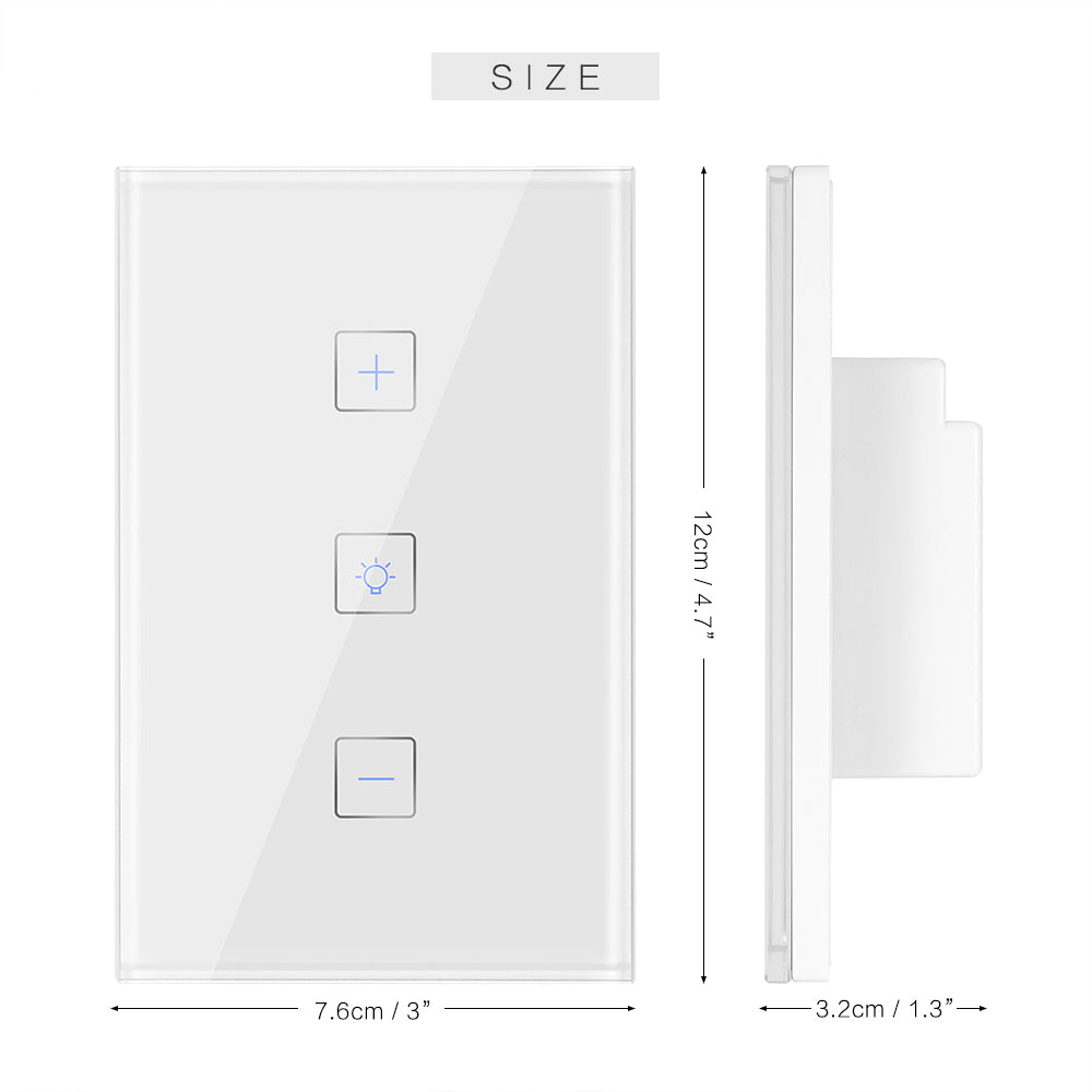 Smart Light Dimmer Touch Control WiFi Switch