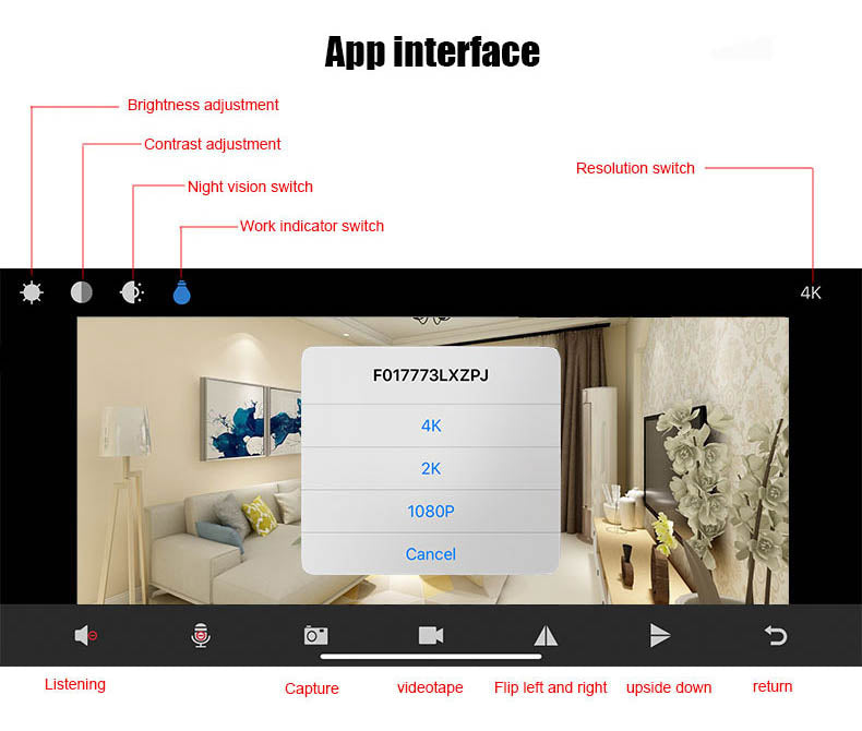 Hidden Night Vision WiFi Charger Camera For Home Security
